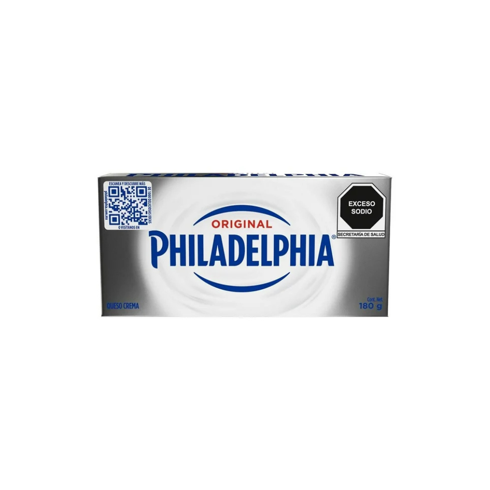 Queso Crema Philadelphia Original 180gr